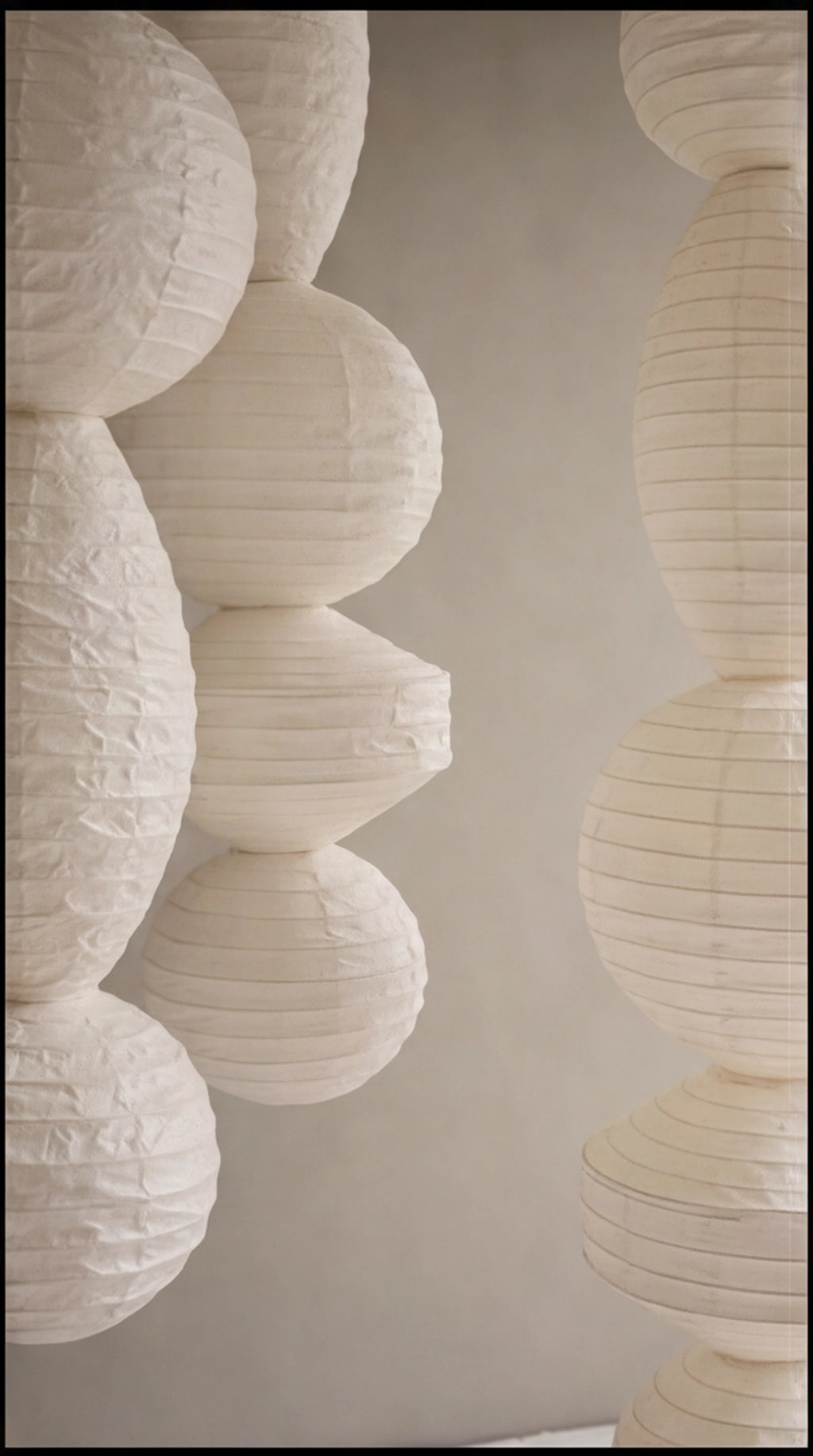 JAPANESE RICE PAPER LAMP