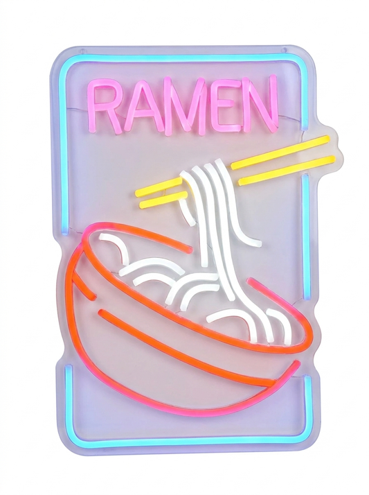 Ramen Bowl Neon Sign
