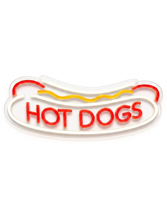 Hot Dogs Neon Sign