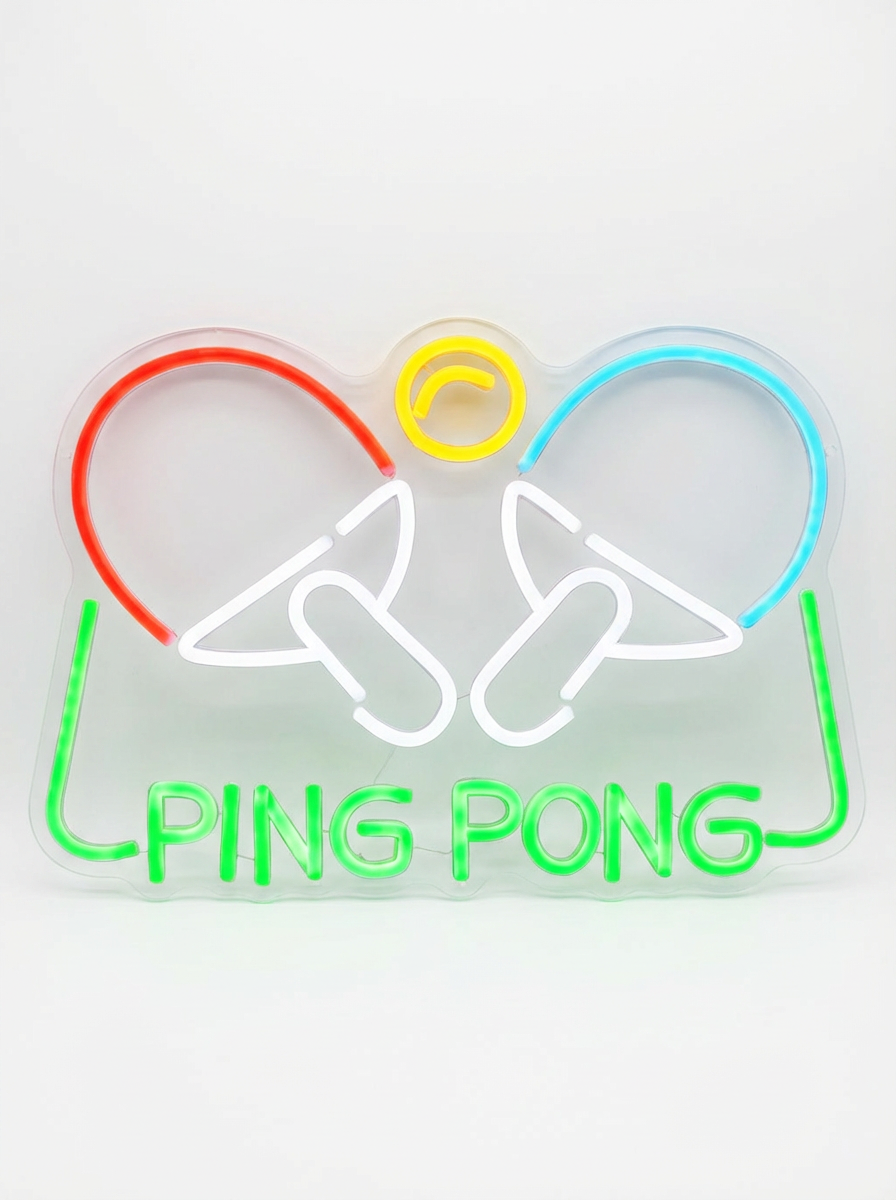 Ping Pong Neon Sign