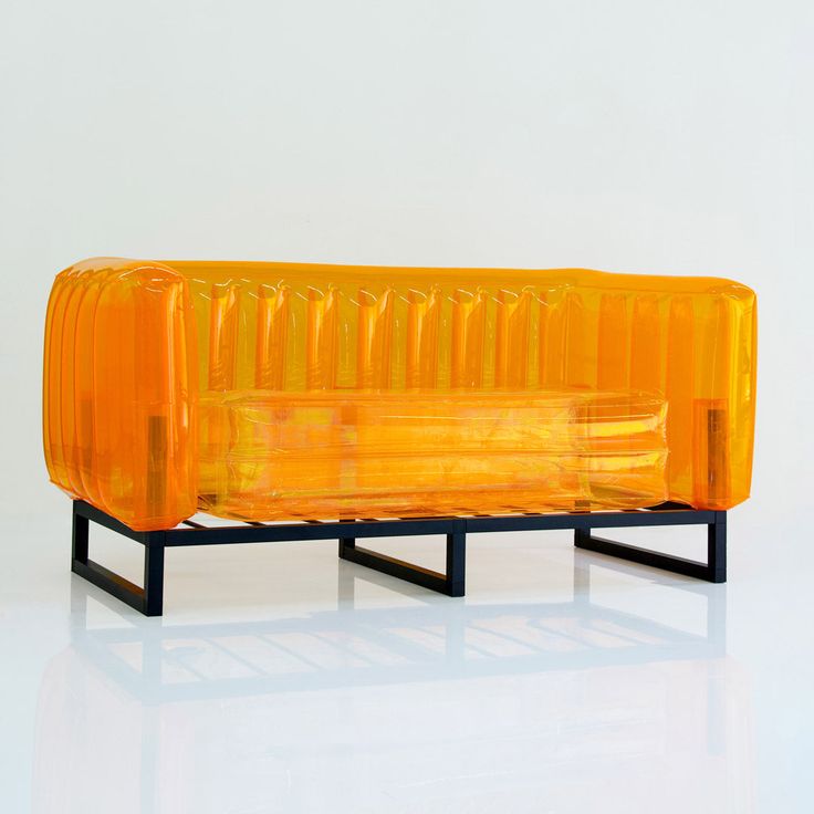 Orange Sofa — Waterproof & Ultra-Comfortable