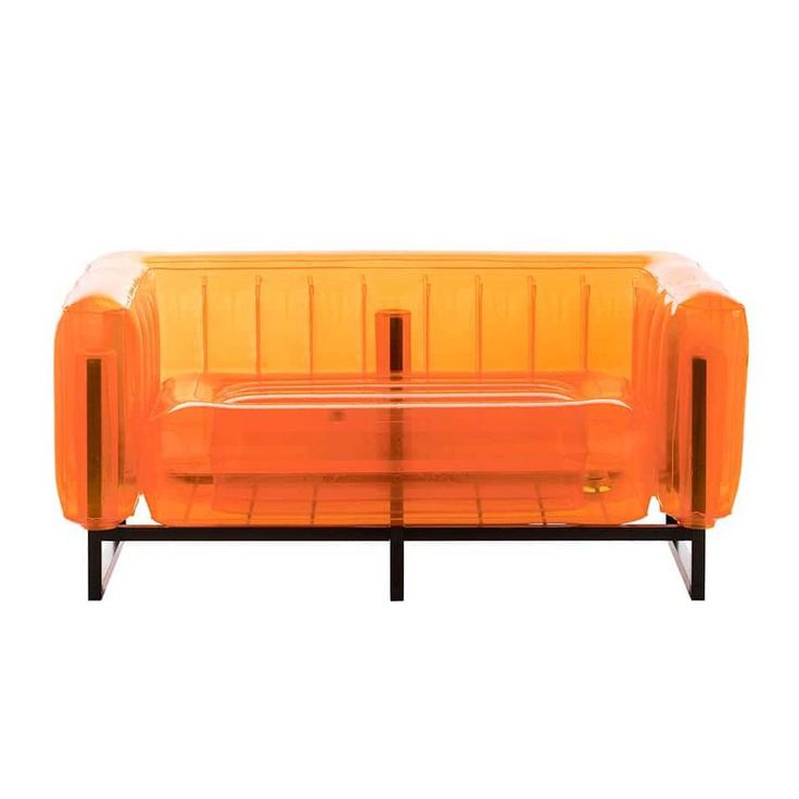 Orange Sofa — Waterproof & Ultra-Comfortable